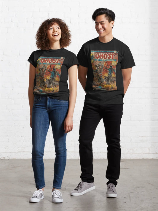 "Samurai Ghost!" fan art comic cover Classic T-Shirt