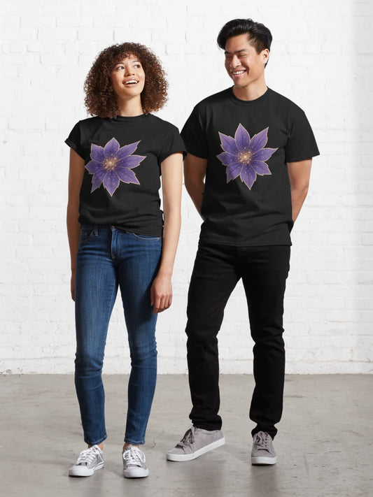 "Flower of Intuition – Galactic Bloom" Classic T-Shirt