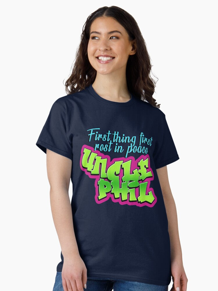 First Thing First Rest In Piece Uncle Phil J.Cole Lyrics No Role Modelz Classic T-Shirt