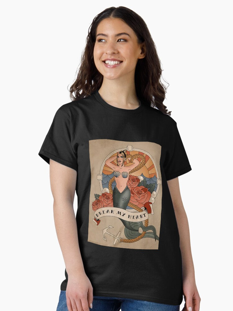 Mermaid poster dua Classic T-Shirt