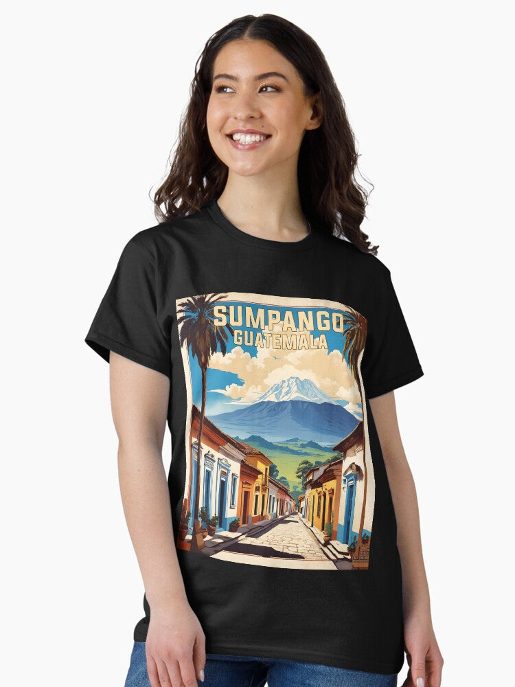 Sumpango Guatemala Vintage Poster Tourism Classic T-Shirt