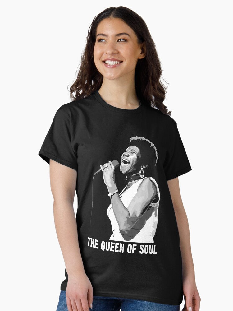 The queen of sould song singer poster Classic T-Shirt