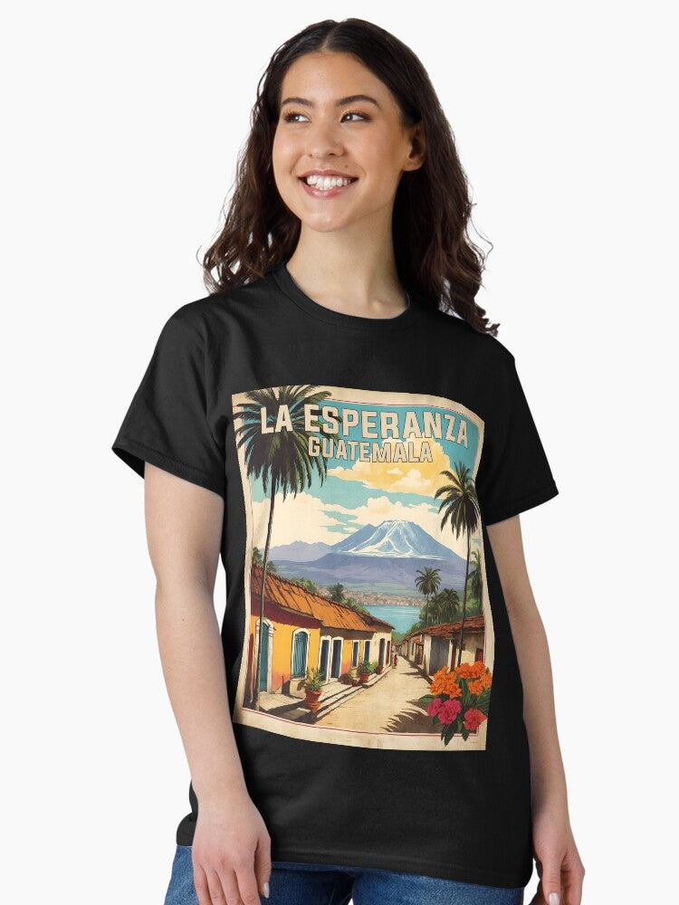 La Esperanza Guatemala Vintage Poster Tourism Classic T-Shirt