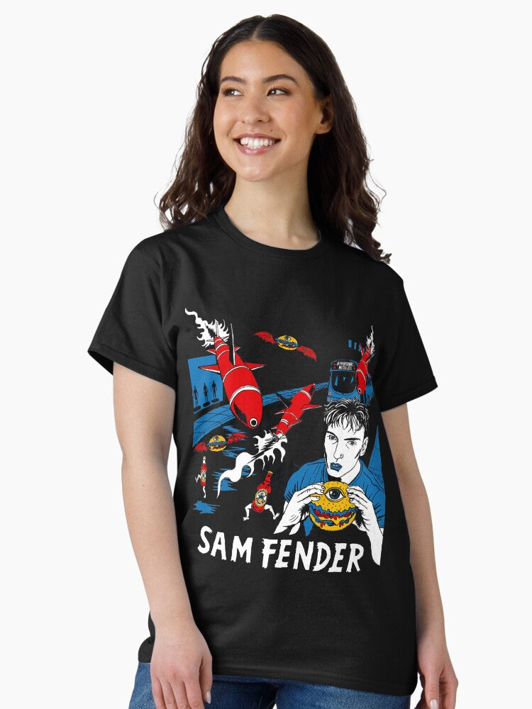 New Sam Fender poster rock music Classic T-Shirt