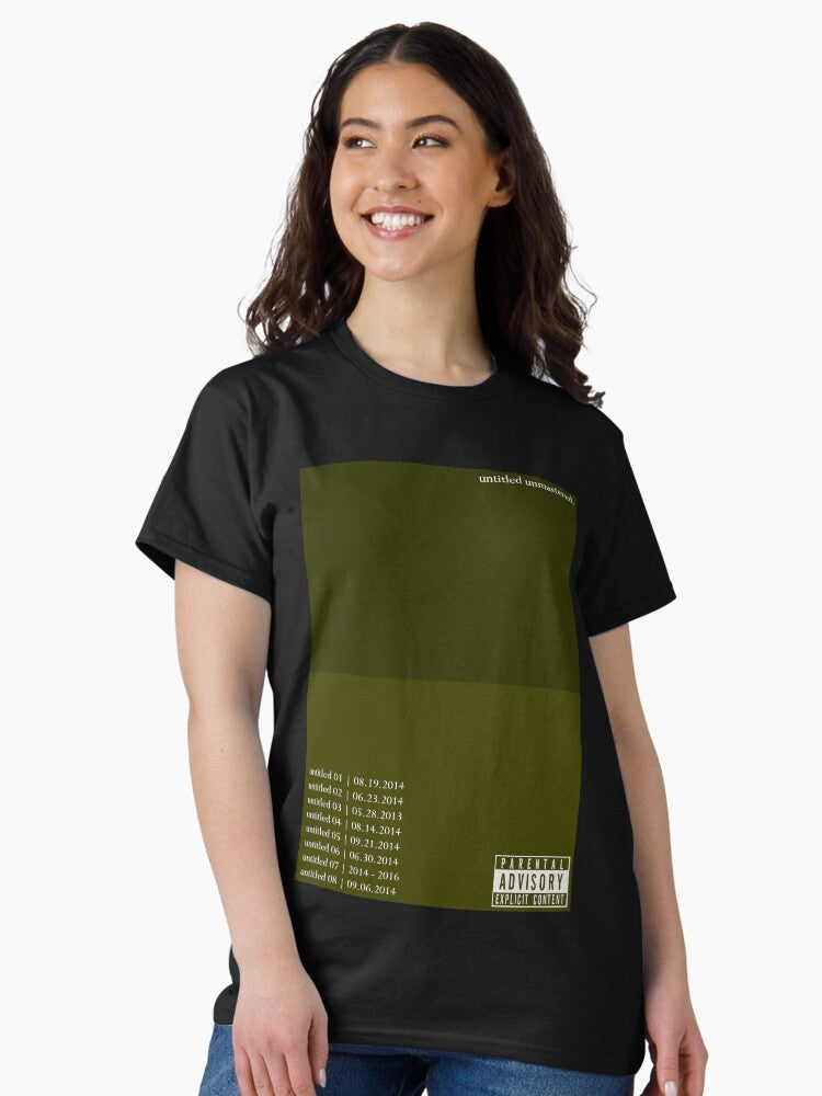 Kendrick Lamar - untitled unmastered t-shirt, poster design Classic T-Shirt Style001
