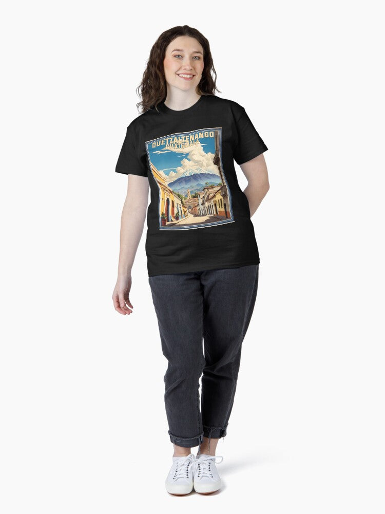 Quetzaltenango Guatemala Vintage Poster Tourism Classic T-Shirt