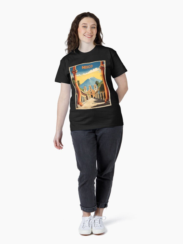 Mixco Guatemala Vintage Poster Tourism Classic T-Shirt