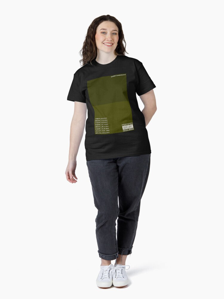 Kendrick Lamar - untitled unmastered t-shirt, poster design Classic T-Shirt Style001