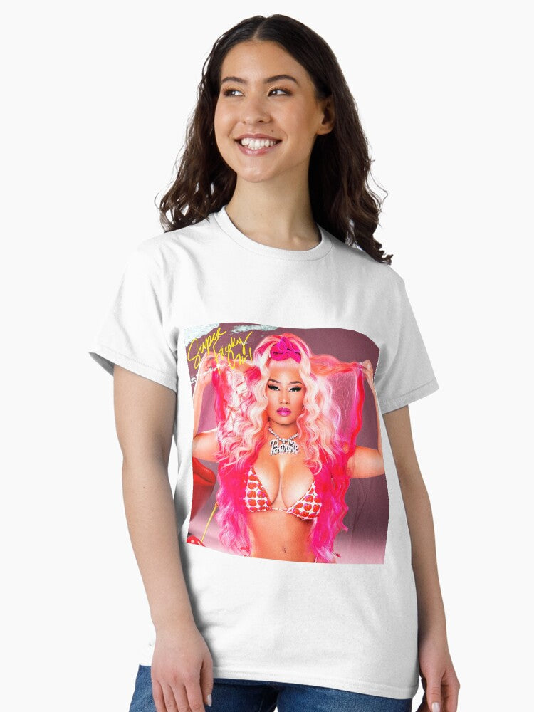 Queen Of Rap Fraeky Girl Pink Poster Classic T-Shirt