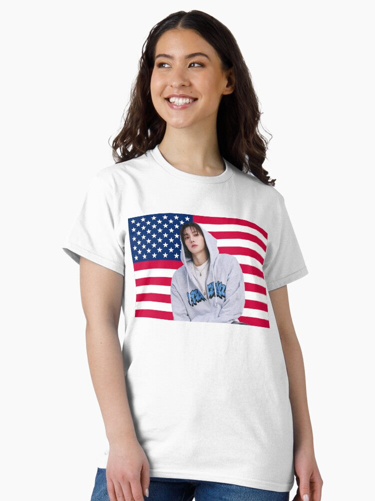 Sungho Hoodie US Flag Park Sungho BOYNEXTDOOR Classic T-Shirt