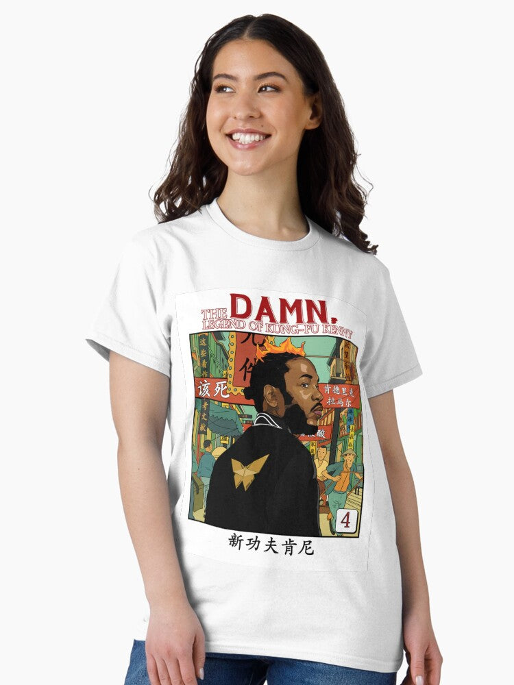 Lamar The Damn, Legend Of Kung-Fu Kennys Poster Classic T-Shirt Style001