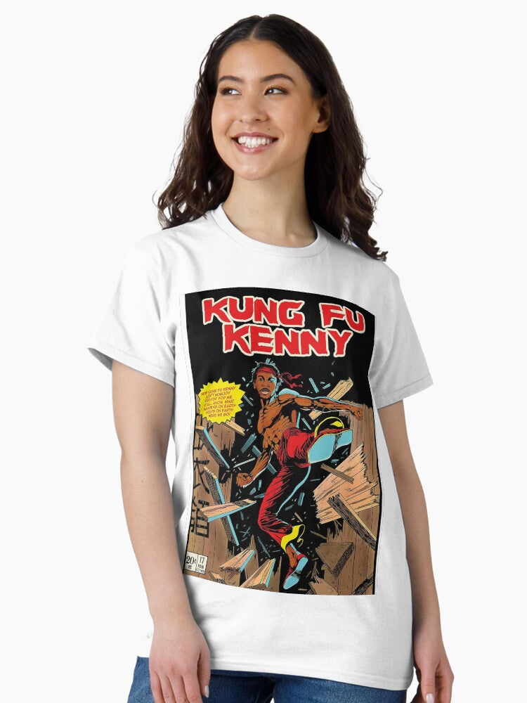 Kung fu kenny poster Classic T-Shirt