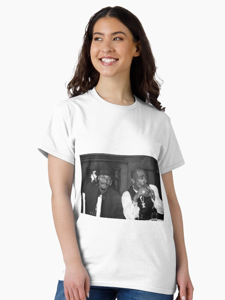 Tupaac And Snoop - The Most Wanted Men In America Poster Classic T-Shirt