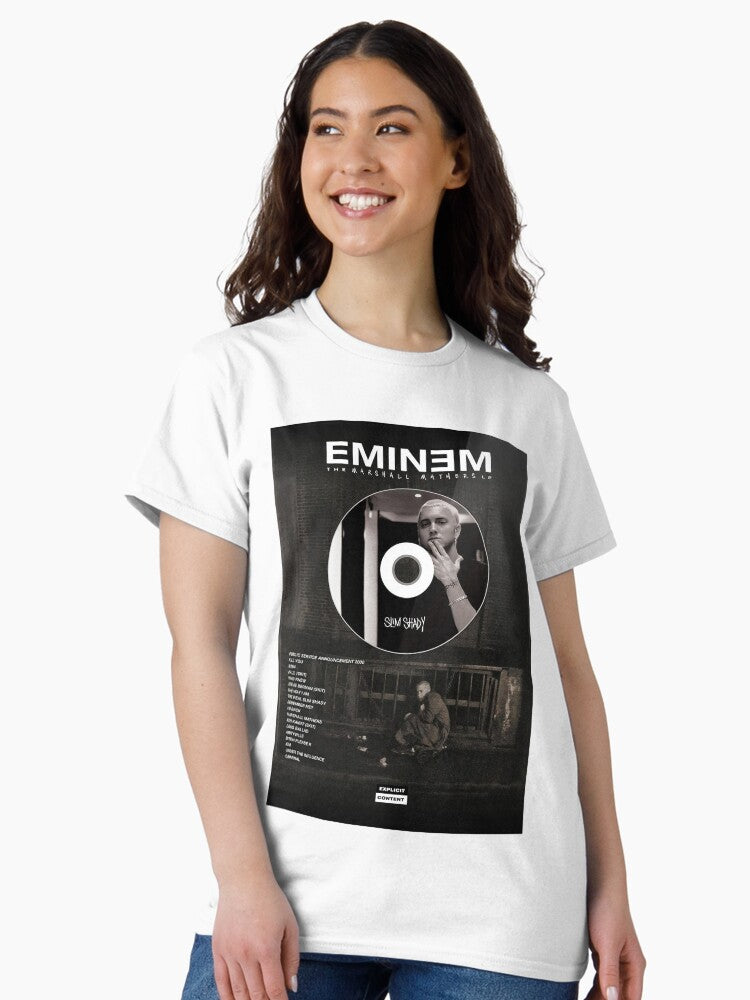 Slim Shady Minimalist Music Poster Classic T-Shirt