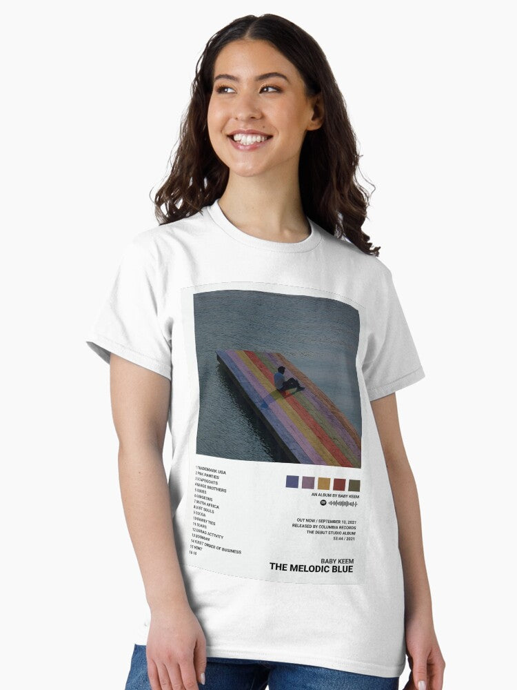 The Melodic Blue Alternative Musician Poster Classic T-Shirt