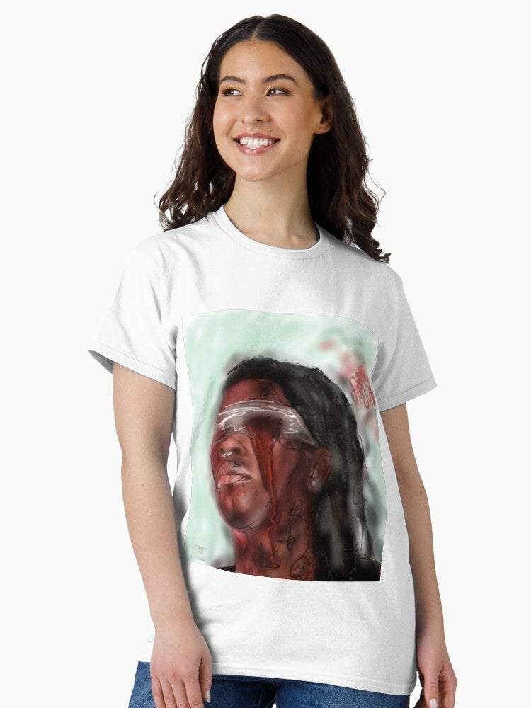 thugger,3,young,slime,season,szn,rap,rapper,poster,art,decor,wall art,hiphop,slime you up,jeffery,graffiti,street art,album cover,album art,music,cool,dope Classic T-Shirt