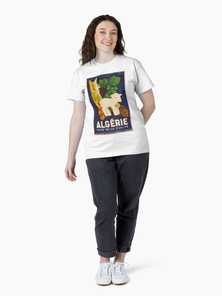 Algerie vintage travel poster Classic T-Shirt