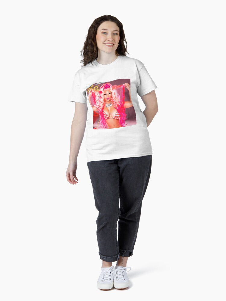 Queen Of Rap Fraeky Girl Pink Poster Classic T-Shirt
