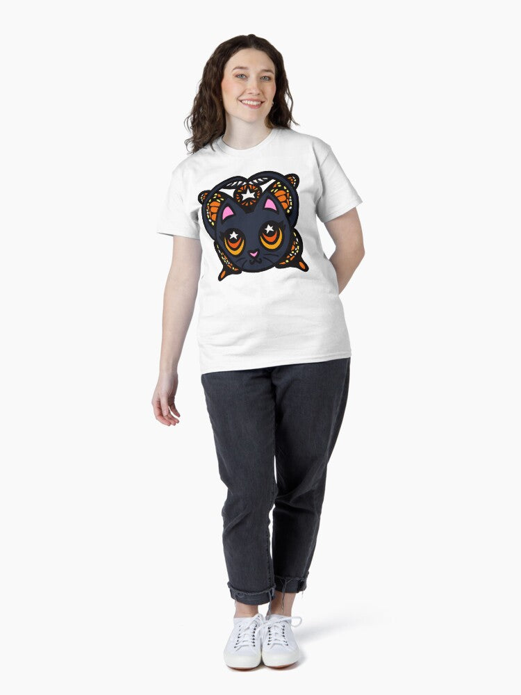 Fey black cat Classic T-Shirt