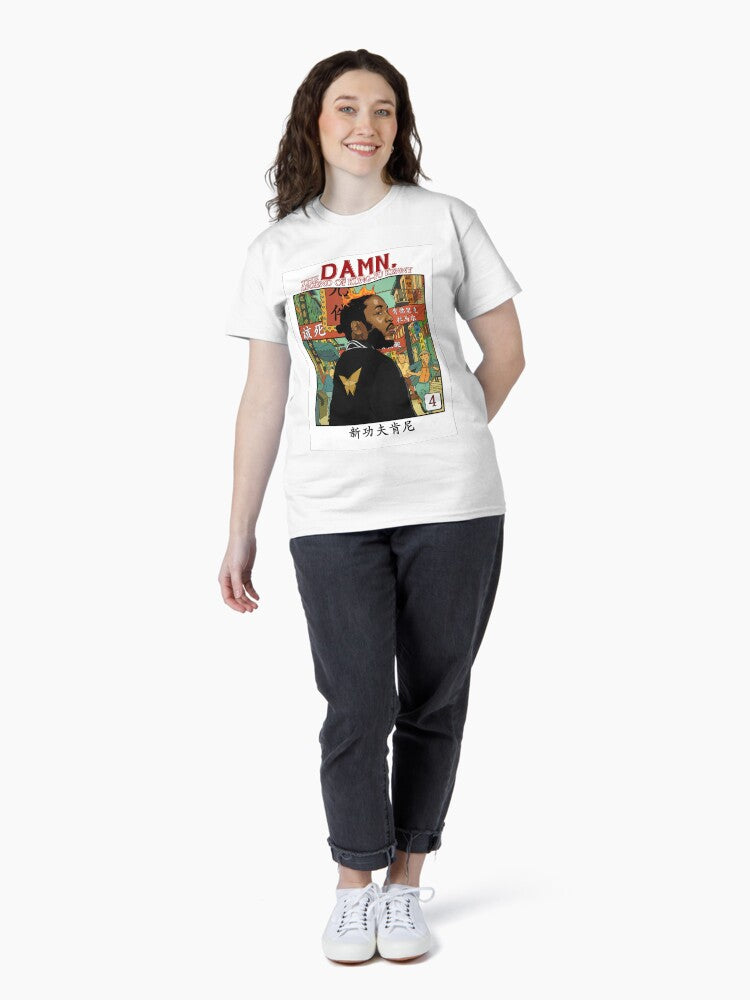 Lamar The Damn, Legend Of Kung-Fu Kennys Poster Classic T-Shirt Style001