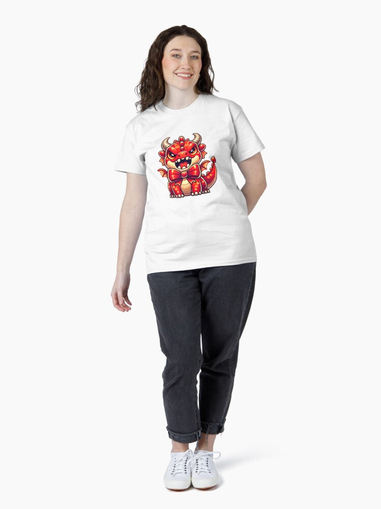 Fierce Chibi Dragon Classic T-Shirt