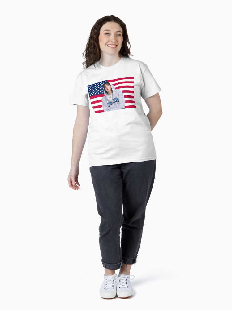 Sungho Hoodie US Flag Park Sungho BOYNEXTDOOR Classic T-Shirt