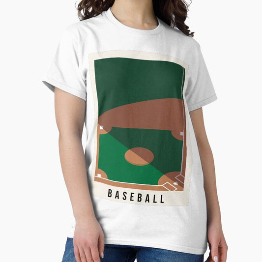 Baseball field Poster Classic T-Shirt