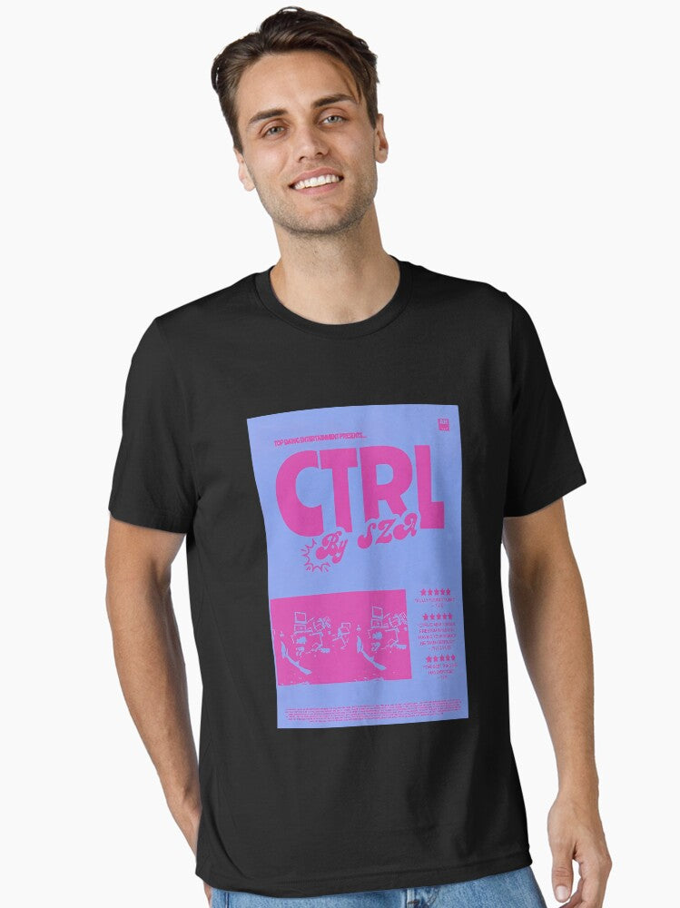 By Sza (Pinkblue) Poster Postertertainment Fan Version Album Cover Essential T-Shirt