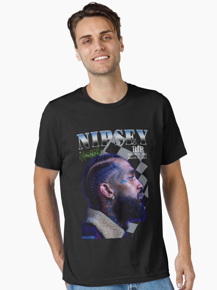 Nipsey Hussle Bootleg Rap RIP Hip Hop Vintage Essential T-Shirt