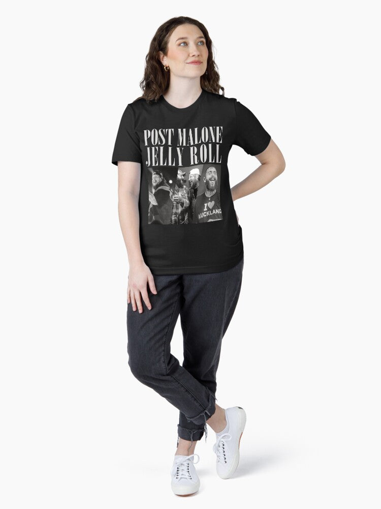 Post Malone Jelly Roll Concert Tour Album Cover Poster Essential T-Shirt