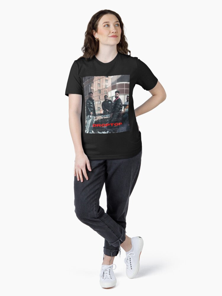 AP Dhillon Droptop poster Ap Dhillon poster punjabi singer punjab Essential T-Shirt