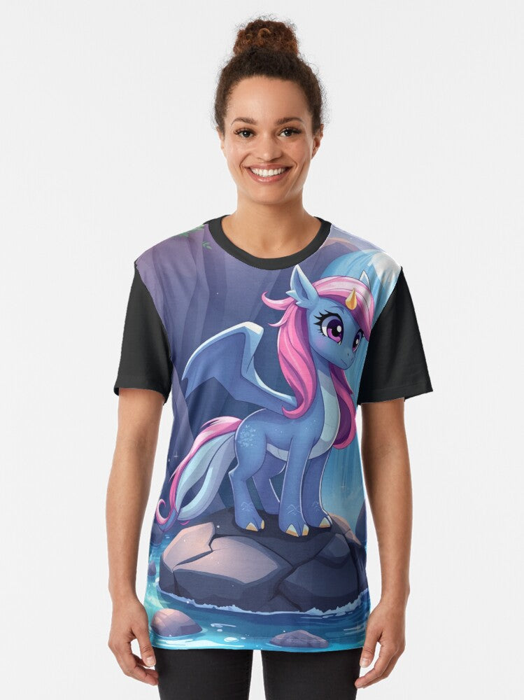 My Little Dragon - Poster Graphic T-Shirt