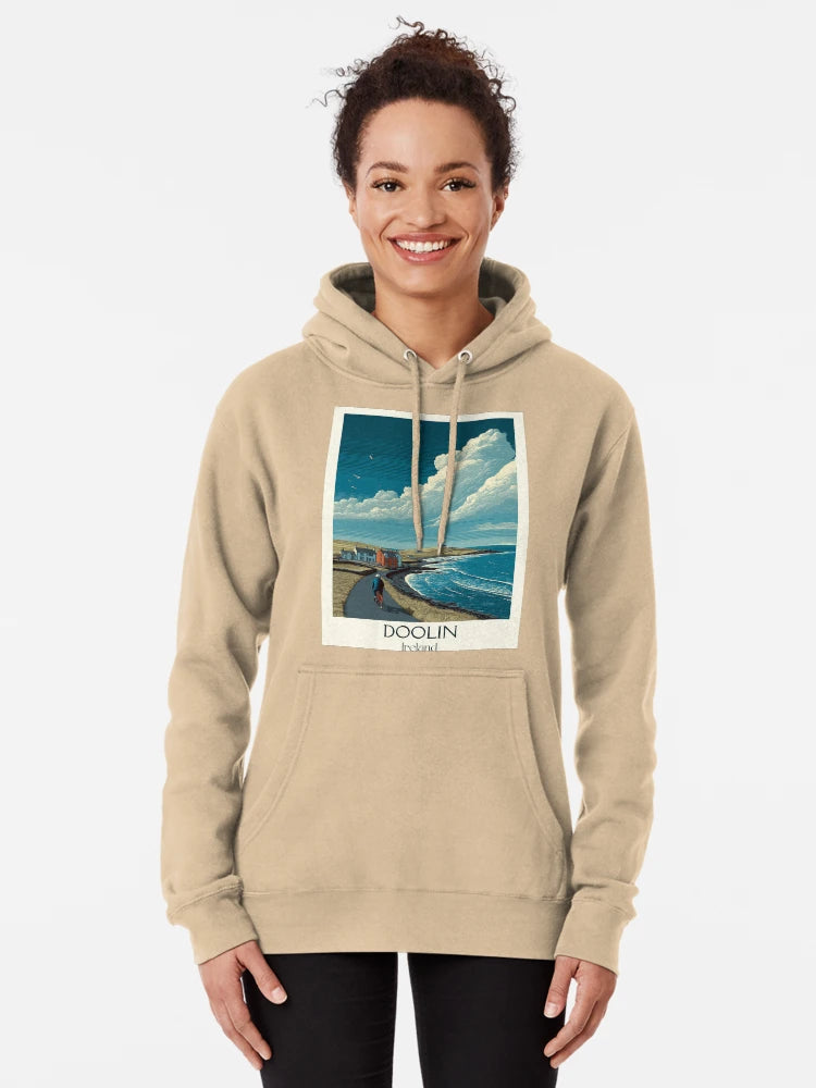 Doolin Coast Poster – Cloudy Skies Over Quiet Shores Classic T-Shirt