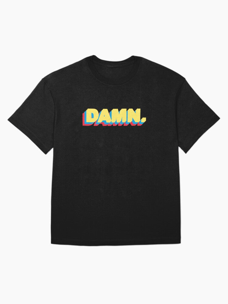 DAMN. Kendrick Lamar Simple Design. Shirt, Hoodie, Sweatshirt and iPhone Case. Oversized T-Shirt