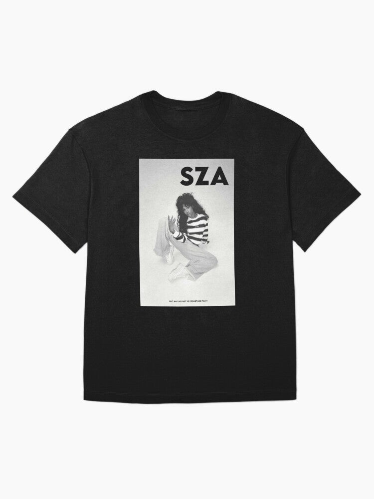 SZA Poster Oversized T-Shirt Style001