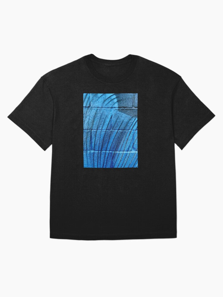 Hip hop background street art graffiti urban art modern poster Oversized T-Shirt
