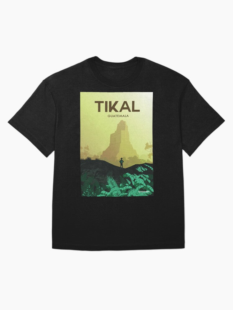 Guatemala travel poster wall art Oversized T-Shirt