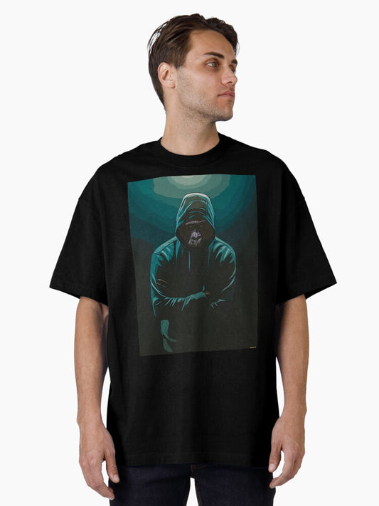 Gorilla Hoodie Oversized T-Shirt