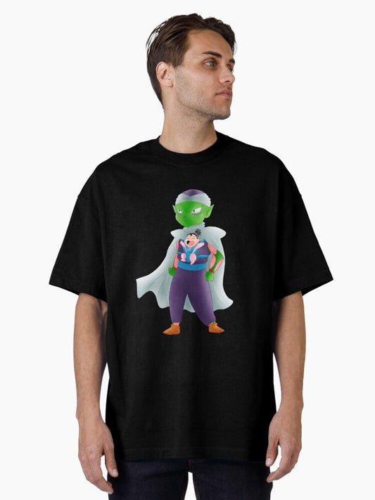 #1 Green Dad Oversized T-Shirt
