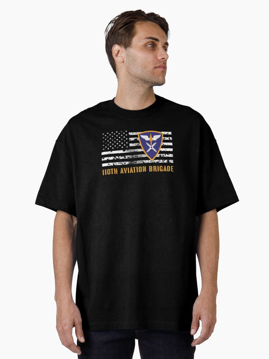 110th Aviation Brigade Oversized T-Shirt