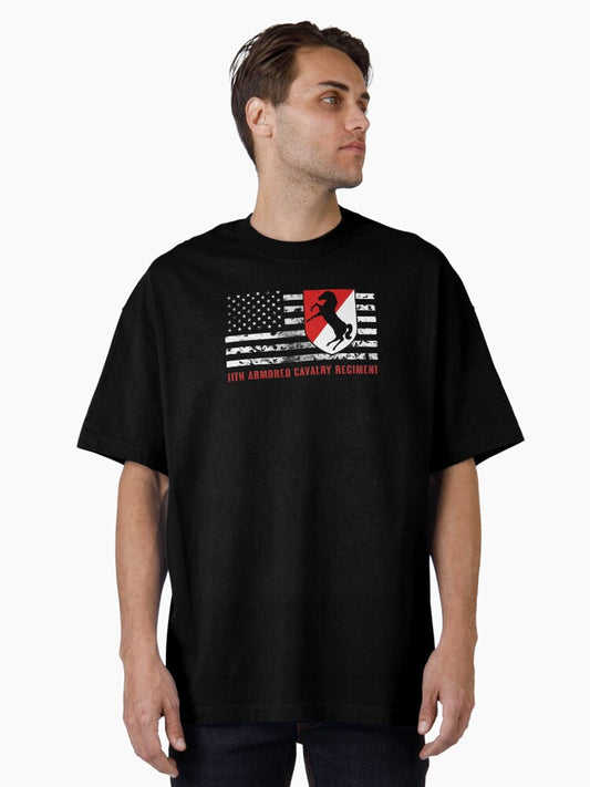 11th Armored Cavalry Regiment Oversized T-Shirt