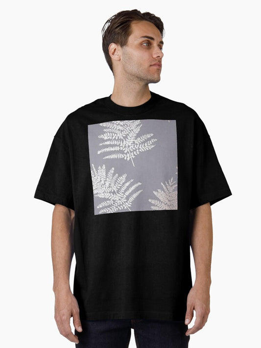 Fern Charcoal Oversized T-Shirt