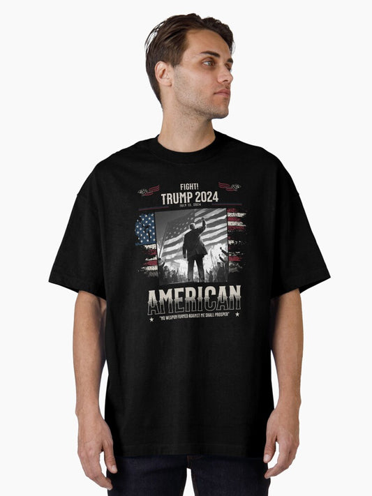 Fight! Trump 2024 design Oversized T-Shirt