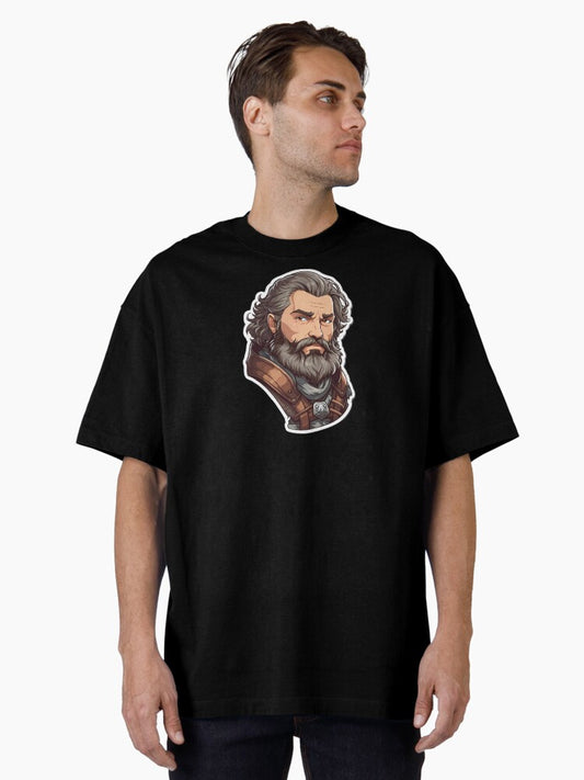 Fierce Weapon Specialist, DND fighter Oversized T-Shirt