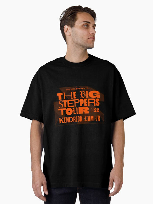Kendrick Mr Morale and the Big Steppers Poster Tour Oversized T-Shirt