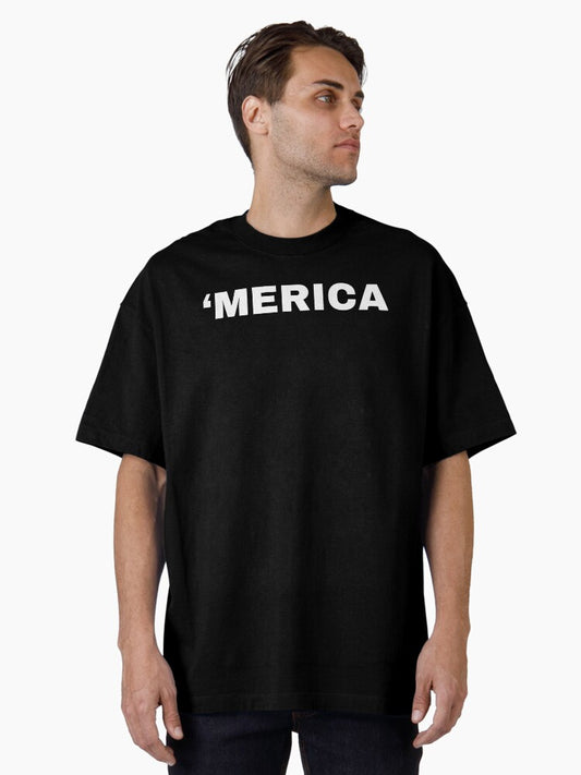 'Merica Oversized T-Shirt Style001