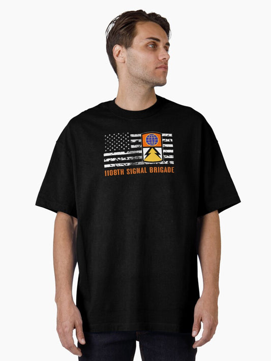 1108th Signal Brigade Oversized T-Shirt
