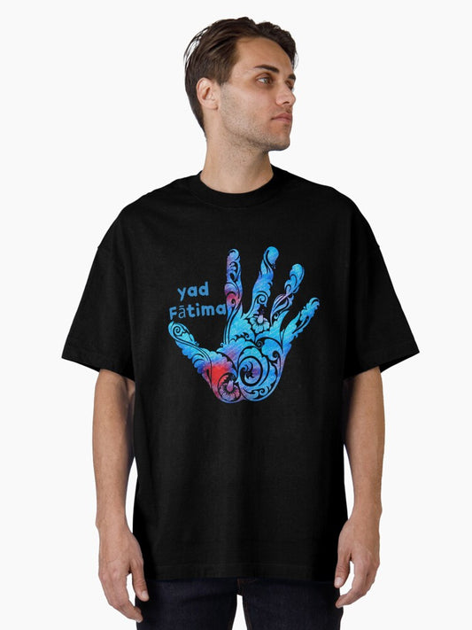 Fatima's Hand Amulet Oversized T-Shirt