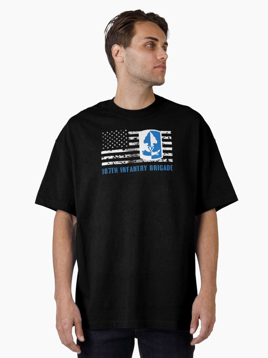 187th Infantry Brigade Oversized T-Shirt