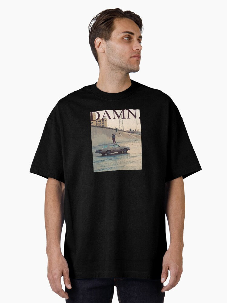 damn kendrick lamar poster 10 Oversized T-Shirt